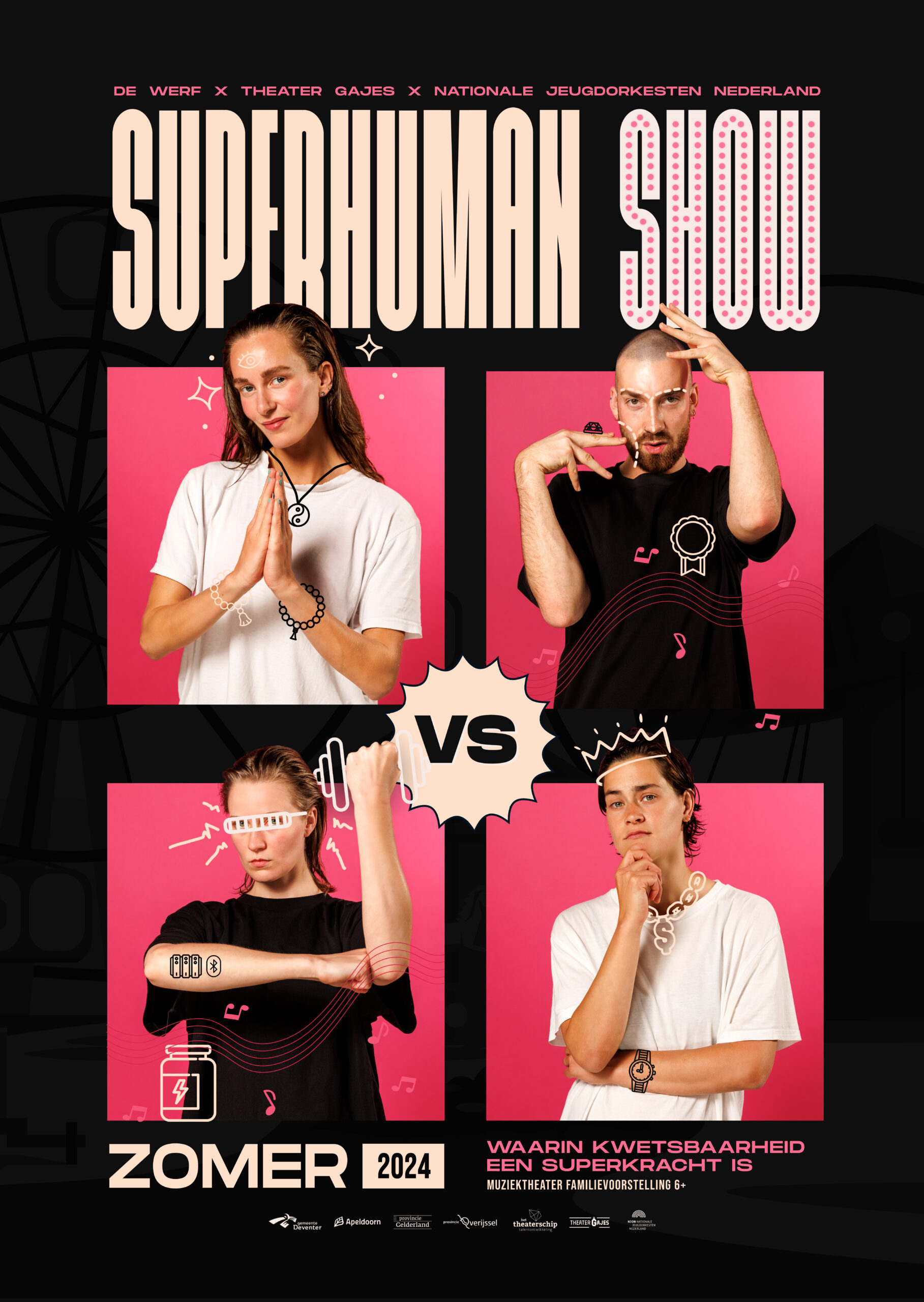 Poster SUPERHUMAN SHOW