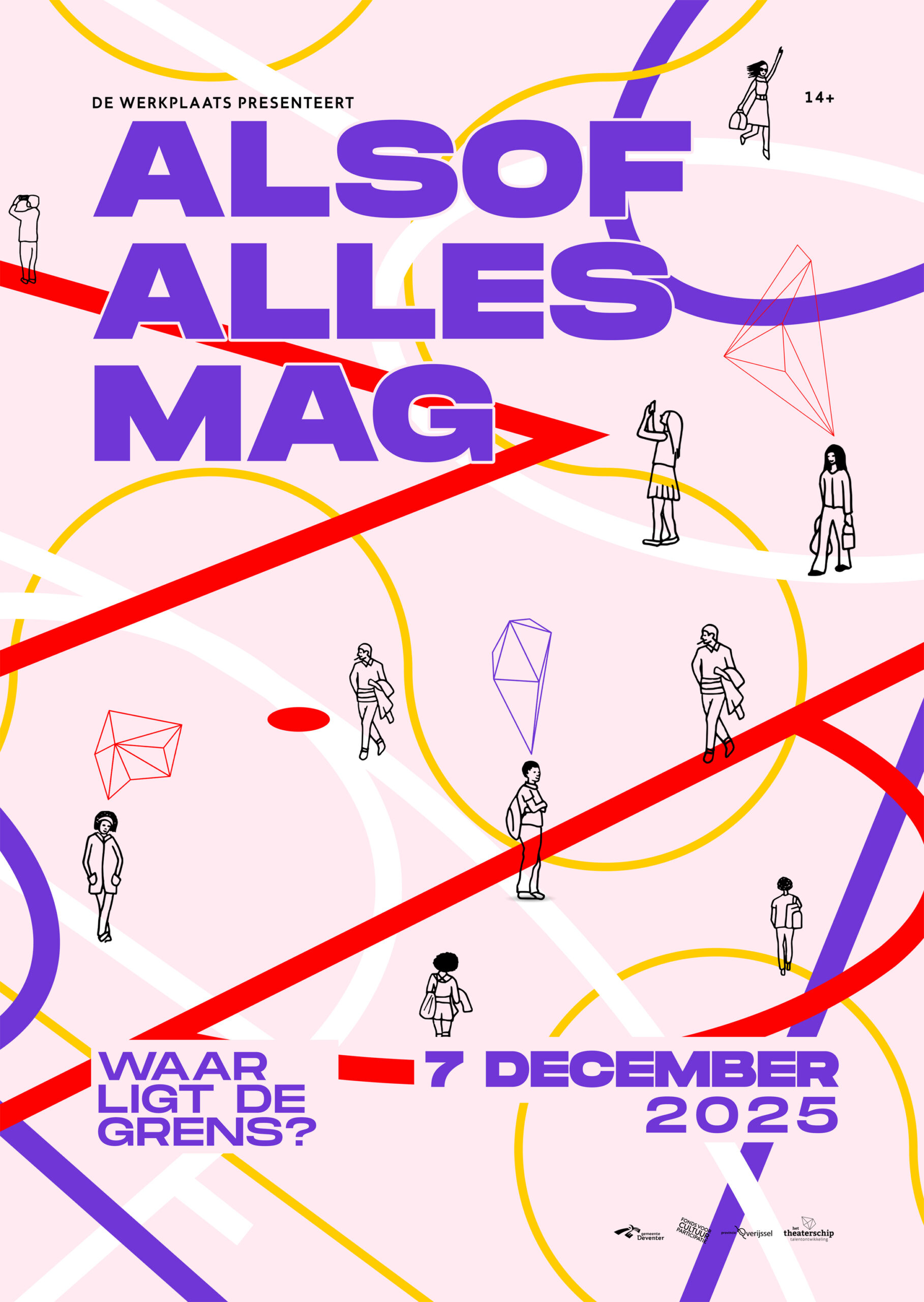 Poster Alsof Alles Mag première