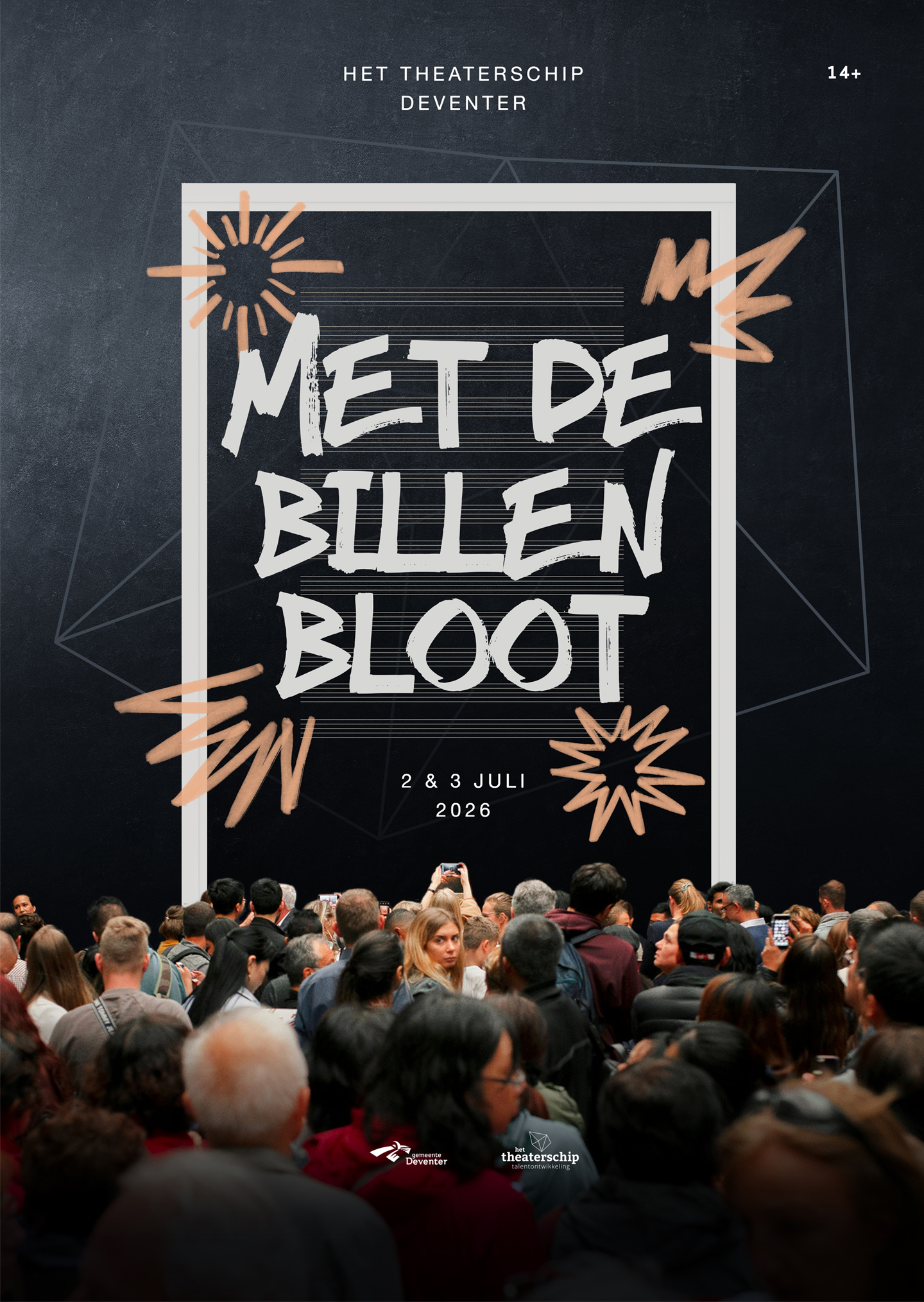 Met De Billen Bloot poster